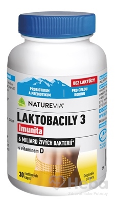 NATUREVIA LAKTOBACILY "3" Imunita