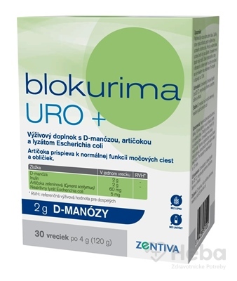 Blokurima URO+ 2g D-manózy