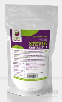 NATUSWEET STEVIA KRISTALLE 1:1