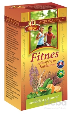 AGROKARPATY FITNES čaj so ženšenom