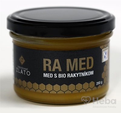 T.ZLATO RA MED - MED S BIO RAKYTNÍKOM