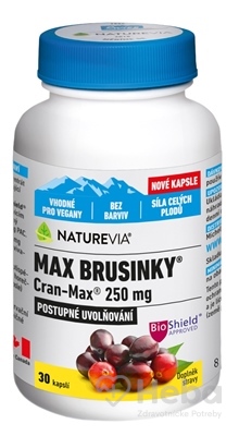 NATUREVIA MAX BRUSNICE Cran-Max 250 mg