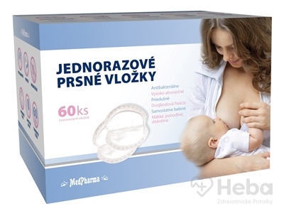 MedPharma JEDNORAZOVÉ PRSNÉ VLOŽKY