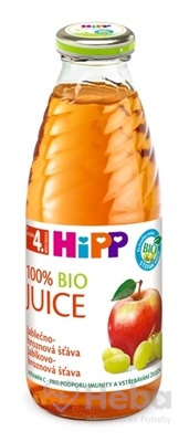 HiPP BIO Jablkovo - hroznová šťava