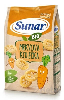 Sunar BIO Chrumky Mrkvové kolieska