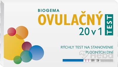 BIOGEMA OVULAČNÝ TEST 20 v 1