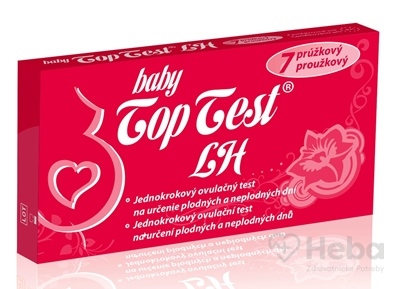 Baby Top Test LH ovulačný - 7 prúžkový