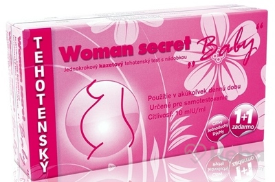 Woman secret BABY tehotenský test