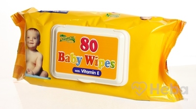 HYGIENICKÉ UTIERKY BABY WIPES S VITAMÍNOM E