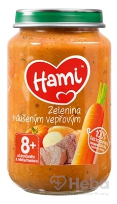 Hami príkrm Zelenina s duseným bravčovým