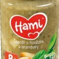 Hami príkrm Špenát s hovädzím a zemiakmi
