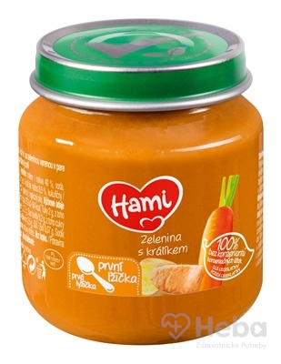 Hami príkrm Zelenina s králikom