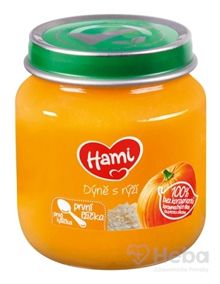Hami zeleninový príkrm Tekvica s ryžou