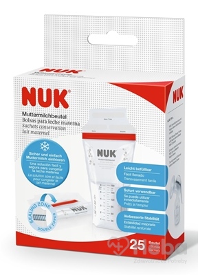 NUK Vrecká na materské mlieko