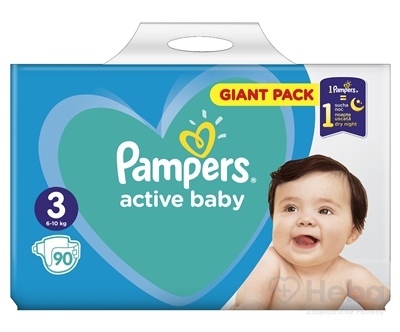 PAMPERS active baby Giant Pack 3 Midi