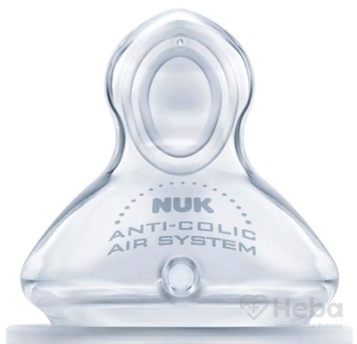 NUK CUMLÍK na fľašu FC+, V1 Silikón, Anti-colic