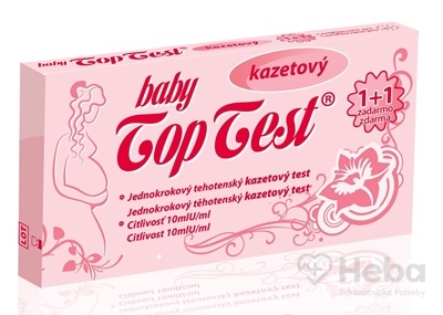 Baby Top Test tehotenský kazetový