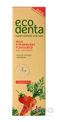 EcoDenta KIDS WILD STRAWBERY flavoured