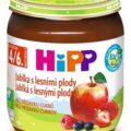 HiPP Príkrm ovocný BIO Jablká s lesnými plodmi