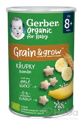 Gerber Organic CHRUMKY Ryžovo-pšeničné