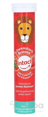 INTACT Silný lev Hroznový cukor, kalcium a vit.D3