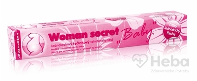 Woman secret BABY tehotenský test