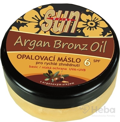 SUN ARGAN BRONZ OIL opaľovacie MASLO SPF 6
