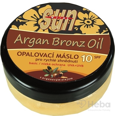 SUN ARGAN BRONZ OIL opaľovacie MASLO SPF 10