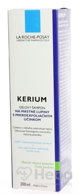 LA ROCHE-POSAY KERIUM ŠAMPÓN NA MASTNÉ LUPINY