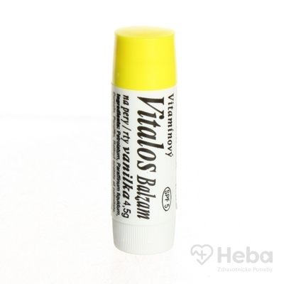 VITALOS Balzam na pery vanilka SPF 5