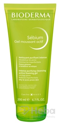 BIODERMA Sébium Gel moussant actif
