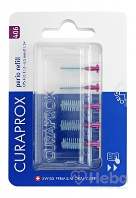 CURAPROX CPS 406 perio refill fialová