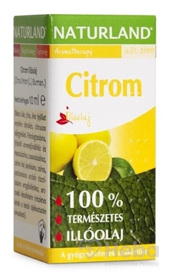 NATURLAND 100% ÉTERICKÝ OLEJ CITRÓN