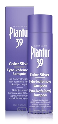 Plantur 39 Color Silver Fyto-kofeínový šampón