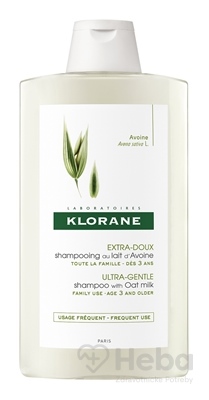 KLORANE SHAMPOOING AU LAIT D'AVOINE