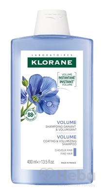 KLORANE ŠAMPÓN s ľanom