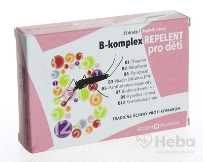 B - komplex REPELENT pre deti - RosenPharma