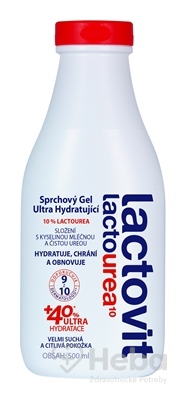 Lactovit LactoUrea Sprchový gél Hydratujúci