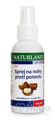 NATURLAND SPREJ NA NOHY PROTI POTENIU