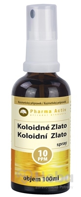 Pharma Activ Koloidné Zlato spray
