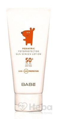BABÉ SLNKO Mlieko na opaľovanie pre deti SPF 50+