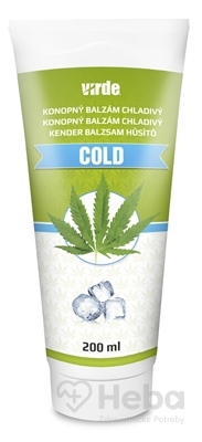 VIRDE KONOPNÝ BALZAM chladivý COLD