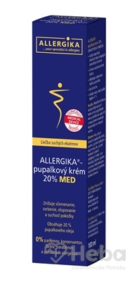 ALLERGIKA Pupalkový krém 20% MED
