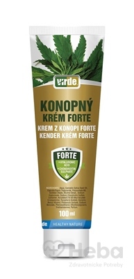 VIRDE KONOPNÝ KRÉM FORTE