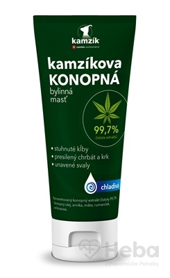 Cemio Kamzíkova konopná masť