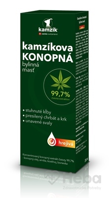Cemio Kamzíkova konopná masť