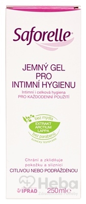 SAFORELLE jemný gél na intímnu hygienu
