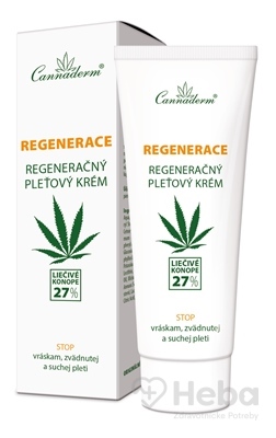 Cannaderm REGENERACE regeneračný krém