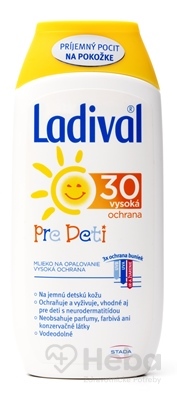Ladival PRE DETI SPF 30 mlieko