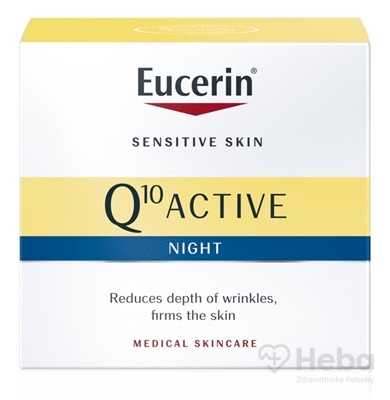 Eucerin Q10 ACTIVE nočný krém proti vráskam